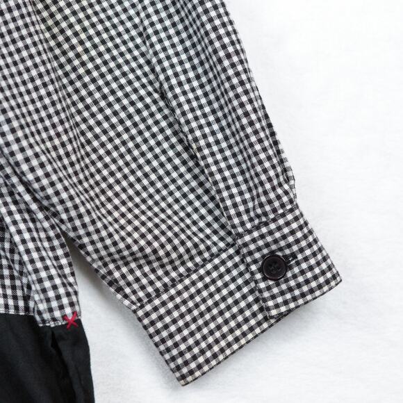 LEMON GRASS 3D Dancing Santa Reindeer Christmas Embroidered Button Up Shirt 2X - Picture 9 of 11